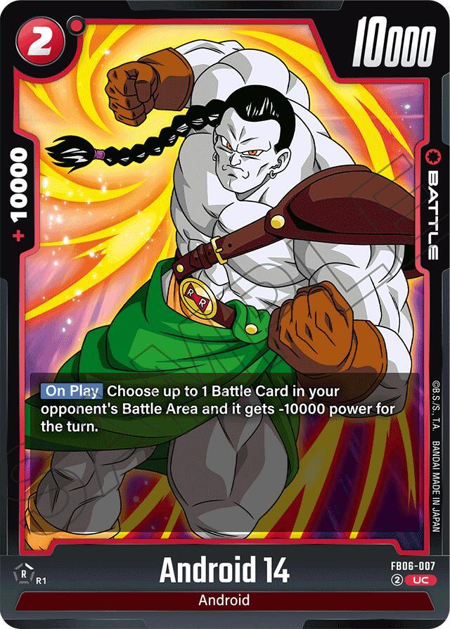  Android 14 [Rivals Clash] - Trading Card World