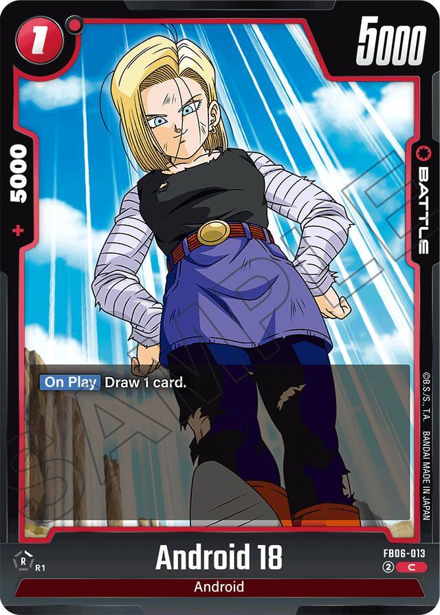  Android 18 (FB06-013) [Rivals Clash] - Trading Card World