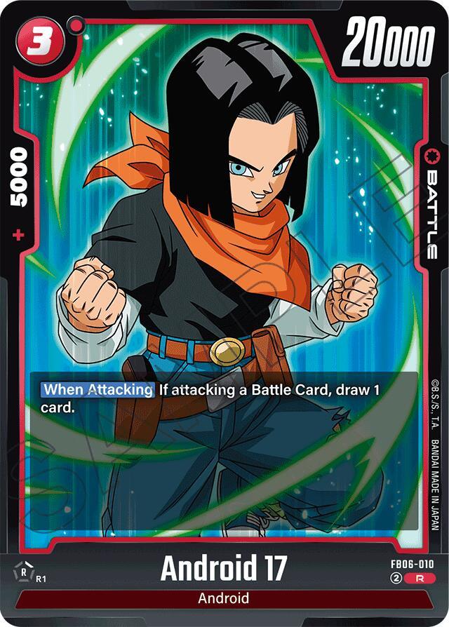  Android 17 (FB06-010) [Rivals Clash] - Trading Card World