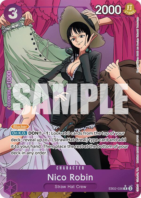Nico Robin (Alternate Art) [Extra Booster: Memorial Collection]