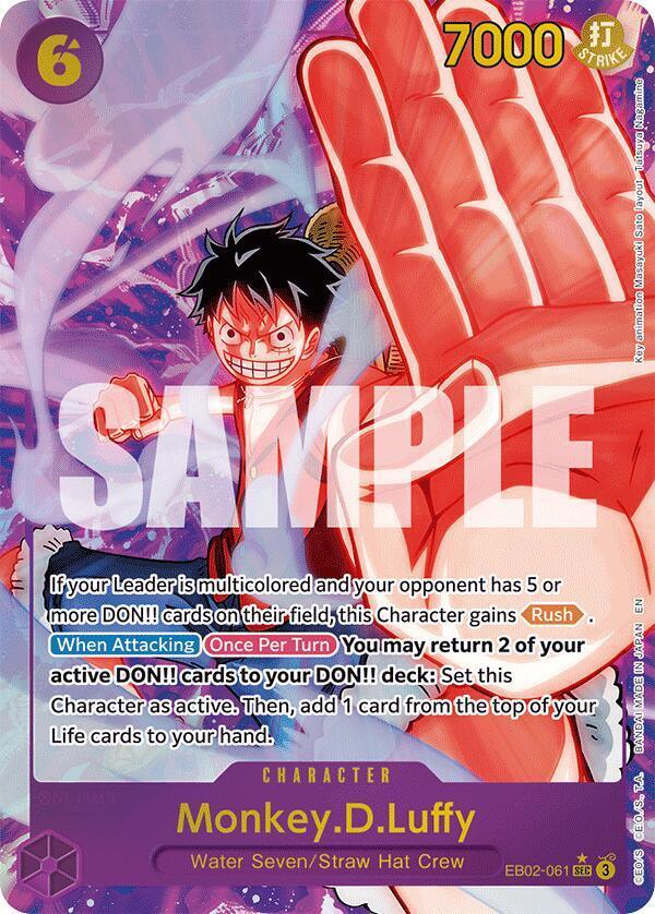 Monkey.D.Luffy (Alternate Art) [Extra Booster: Memorial Collection]