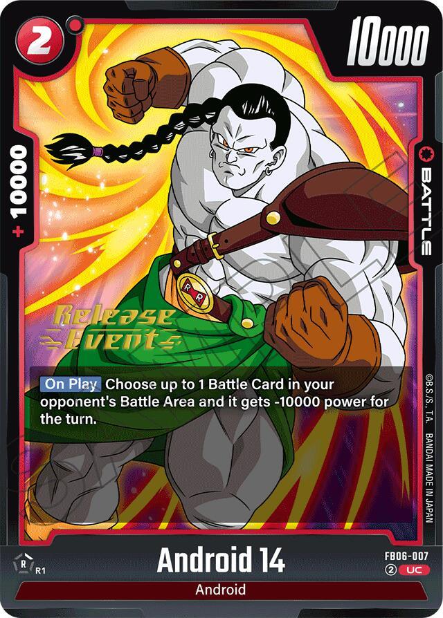  Android 14 [Rivals Clash Release Event Cards] - Trading Card World