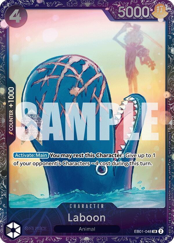 Animal, Character, One Piece Promotion Cards, Promotional Cards, Super Rare Laboon (Treasure Cup 2025) [One Piece Promotion Cards] - Trading Card World