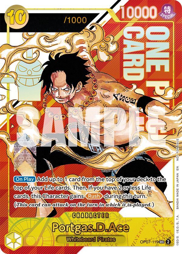 Character, One Piece Promotion Cards, Promotional Cards, Secret Rare, Whitebeard Pirates Portgas.D.Ace (Serial Numbered) [One Piece Promotion Cards] - Trading Card World