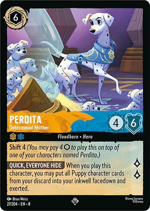  Perdita - Determined Mother (27/204) [Reign of Jafar] - Trading Card World
