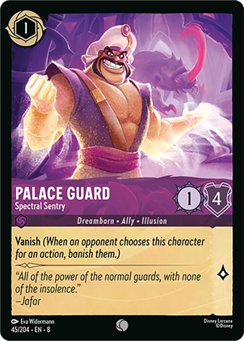  Palace Guard - Spectral Sentry (45/204) [Reign of Jafar] - Trading Card World