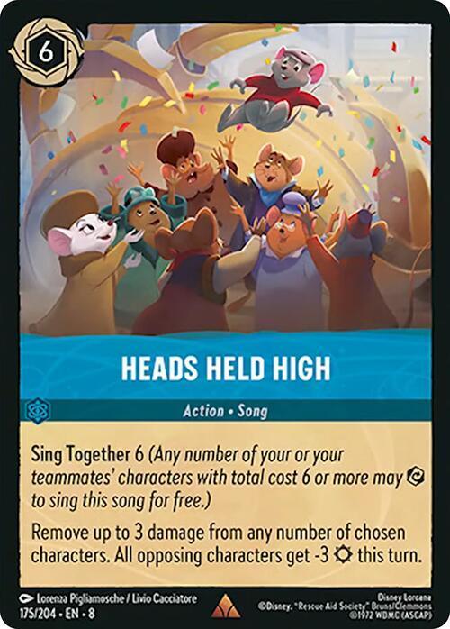  Heads Held High (175/204) [Reign of Jafar] - Trading Card World