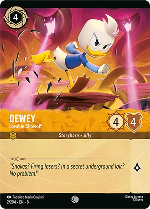  Dewey - Lovable Showoff (2/204) [Reign of Jafar] - Trading Card World