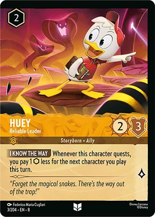  Huey - Reliable Leader (3/204) [Reign of Jafar] - Trading Card World