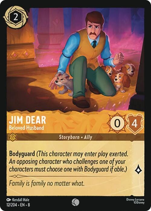  Jim Dear - Beloved Husband (12/204) [Reign of Jafar] - Trading Card World