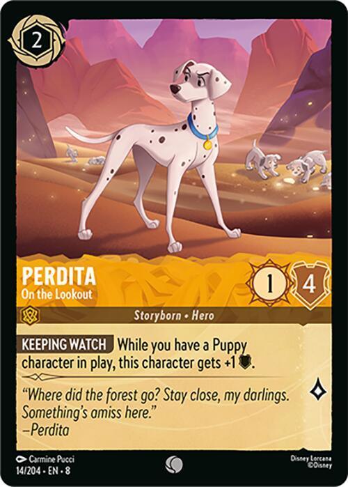  Perdita - On the Lookout (14/204) [Reign of Jafar] - Trading Card World