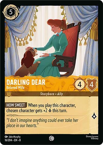  Darling Dear - Beloved Wife (16/204) [Reign of Jafar] - Trading Card World
