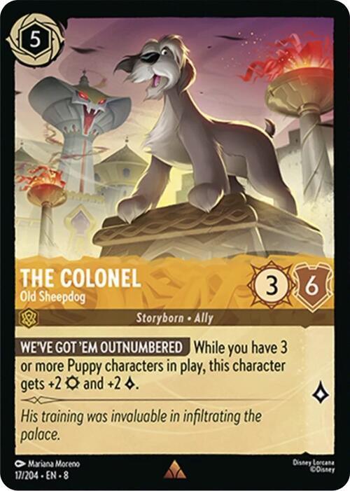  The Colonel - Old Sheepdog (17/204) [Reign of Jafar] - Trading Card World