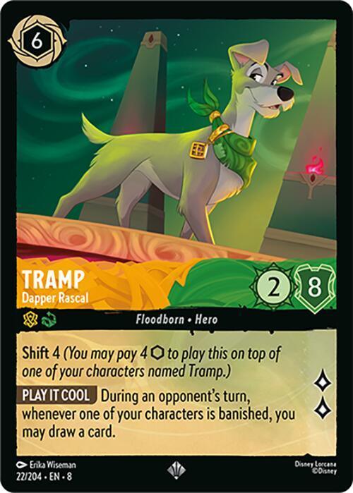  Tramp - Dapper Rascal (22/204) [Reign of Jafar] - Trading Card World