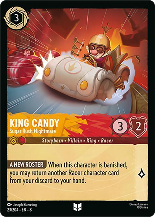  King Candy - Sugar Rush Nightmare (23/204) [Reign of Jafar] - Trading Card World