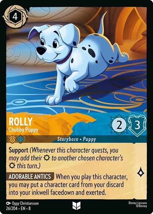  Rolly - Chubby Puppy (26/204) [Reign of Jafar] - Trading Card World