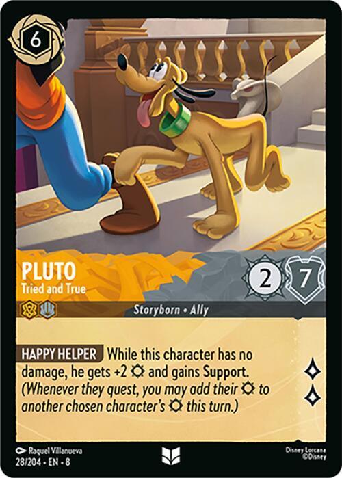  Pluto - Tried and True (28/204) [Reign of Jafar] - Trading Card World