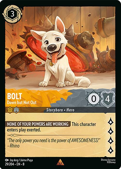  Bolt - Down but Not Out (29/204) [Reign of Jafar] - Trading Card World