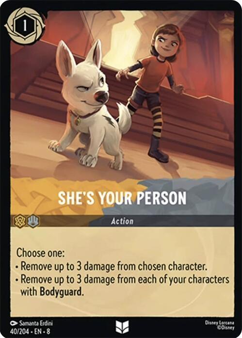  She's Your Person (40/240) [Reign of Jafar] - Trading Card World
