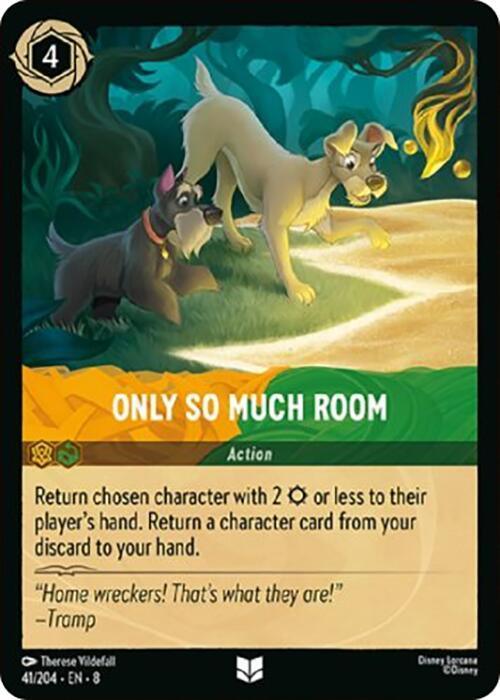  Only So Much Room (41/204) [Reign of Jafar] - Trading Card World