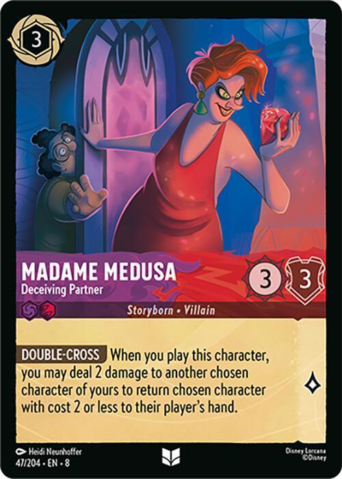  Madame Medusa - Deceiving Partner (47/204) [Reign of Jafar] - Trading Card World