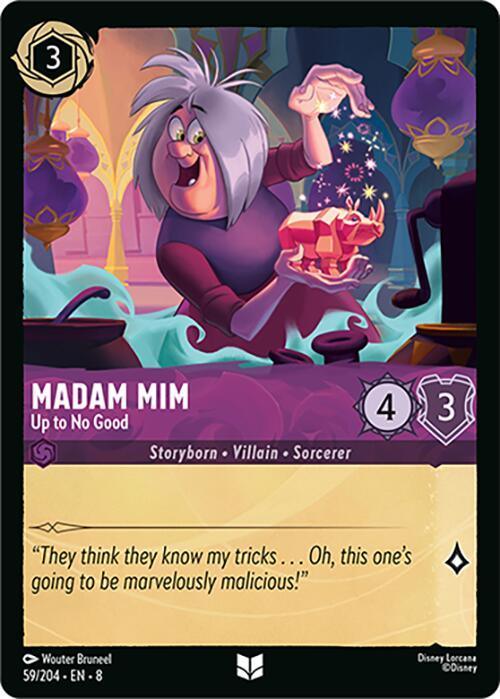  Madam Mim - Up to No Good (59/204) [Reign of Jafar] - Trading Card World
