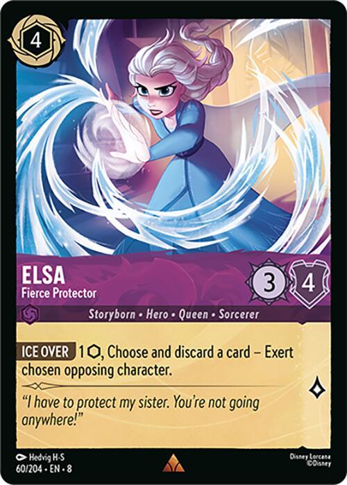  Elsa - Fierce Protector (60/204) [Reign of Jafar] - Trading Card World