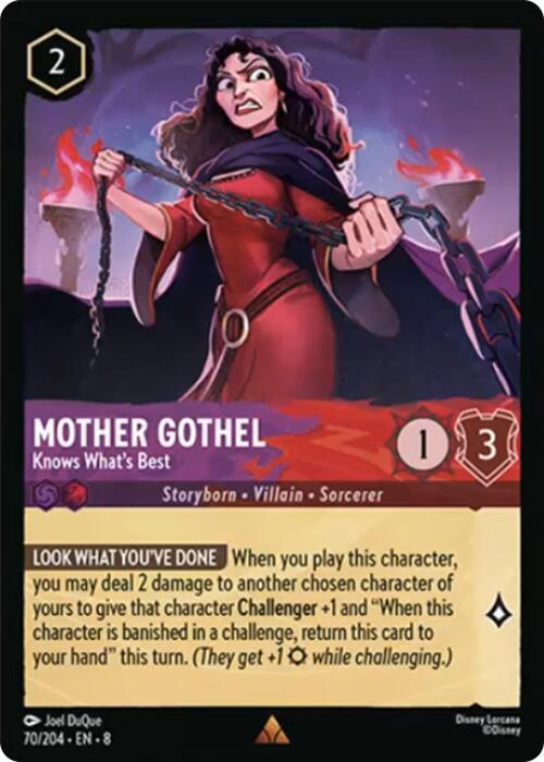  Mother Hothel - Knows What's Best (70/204) [Reign of Jafar] - Trading Card World
