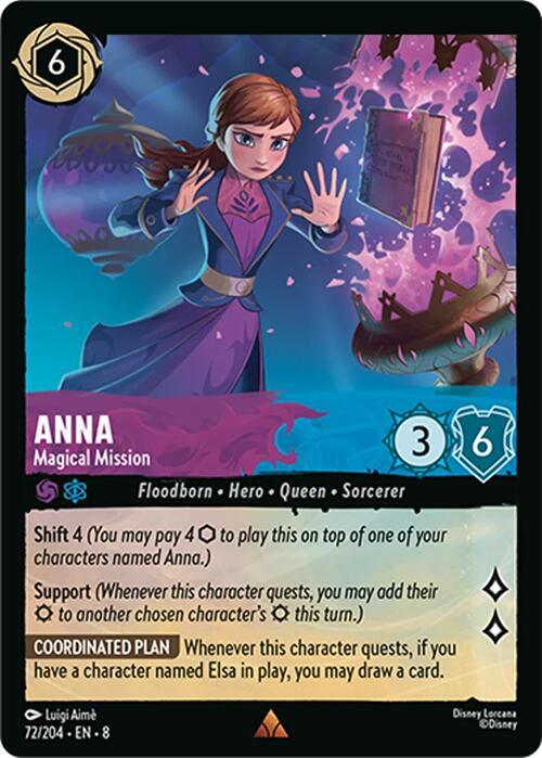  Anna - Magical Mission (72/204) [Reign of Jafar] - Trading Card World