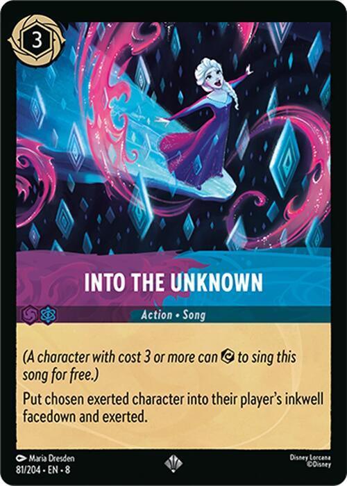  Into the Unknown (81/204) [Reign of Jafar] - Trading Card World