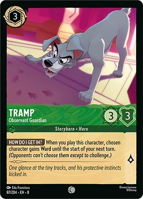  Tramp -Observant Guardian (87/204) [Reign of Jafar] - Trading Card World