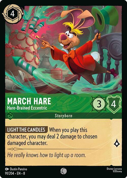  March Hare - Hare-Brained Eccentric (91/204) [Reign of Jafar] - Trading Card World