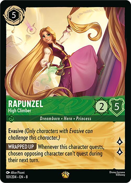  Rapunzel - High Climber (101/204) [Reign of Jafar] - Trading Card World
