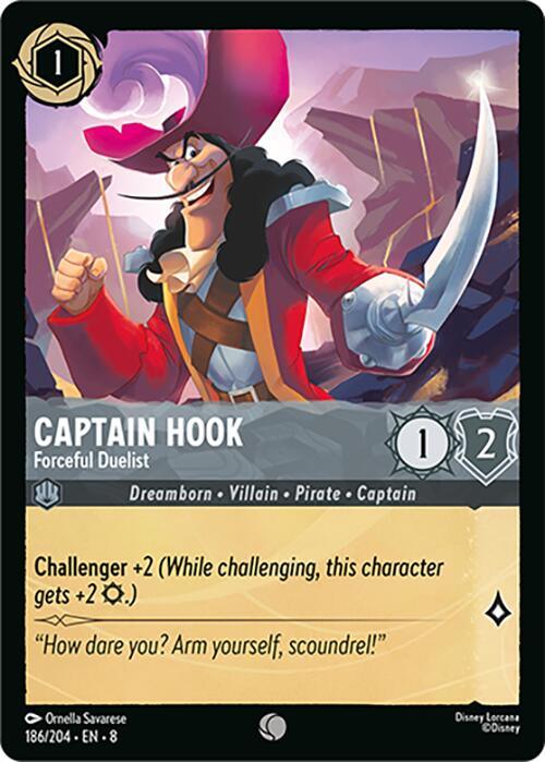  Captain Hook - The Pirate King (109/204) [Reign of Jafar] - Trading Card World