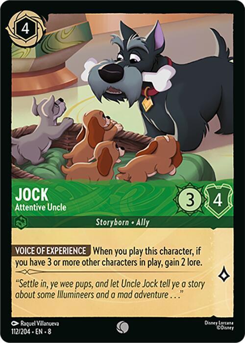  Jock - Attentive Uncle (112/204) [Reign of Jafar] - Trading Card World