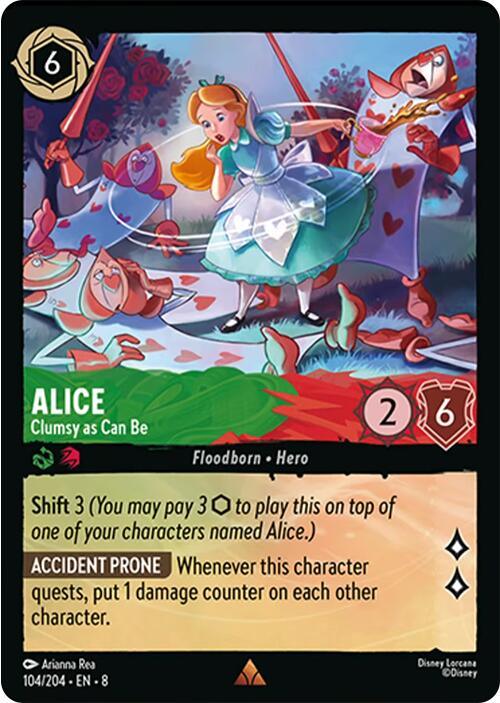  Alice - Courageous Keyholder (127/204) [Reign of Jafar] - Trading Card World