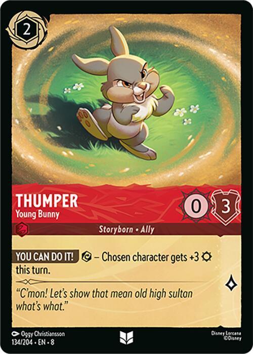  Thumper - Young Bunny (134/204) [Reign of Jafar] - Trading Card World