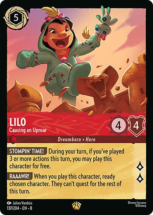  Lilo - Causing an Uproar (137/204) [Reign of Jafar] - Trading Card World