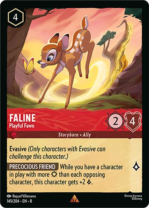  Faline - Playful Fawn (145/204) [Reign of Jafar] - Trading Card World