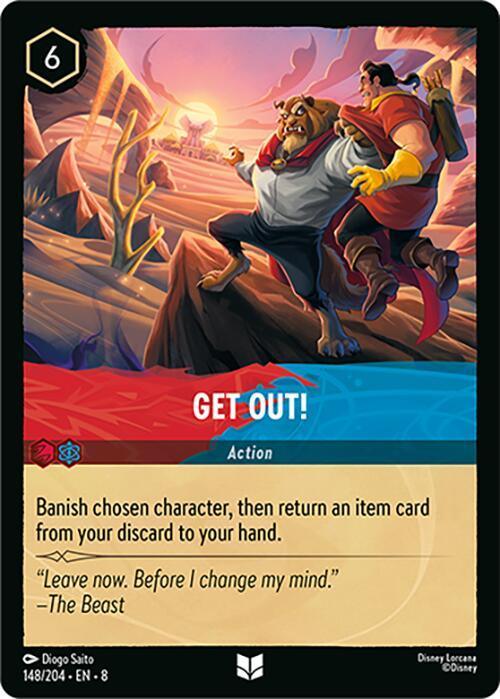  Get Out! (148/204) [Reign of Jafar] - Trading Card World