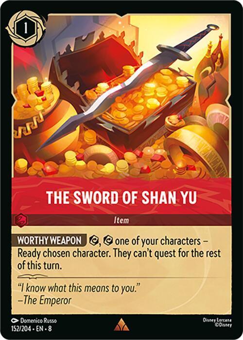  The Sword of Shan Yu (152/204) [Reign of Jafar] - Trading Card World