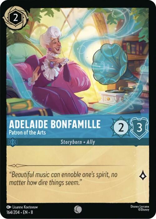  Adelaide Bonfamille - Patron of the Arts (164/204) [Reign of Jafar] - Trading Card World