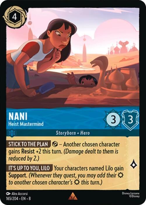  Nami - Heist Mastermind (165/204) [Reign of Jafar] - Trading Card World