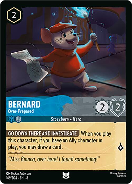  Bernard - Over Prepared (169/204) [Reign of Jafar] - Trading Card World