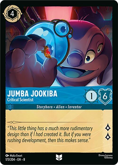  Jumba Jookiba - Critical Scientist (173/204) [Reign of Jafar] - Trading Card World