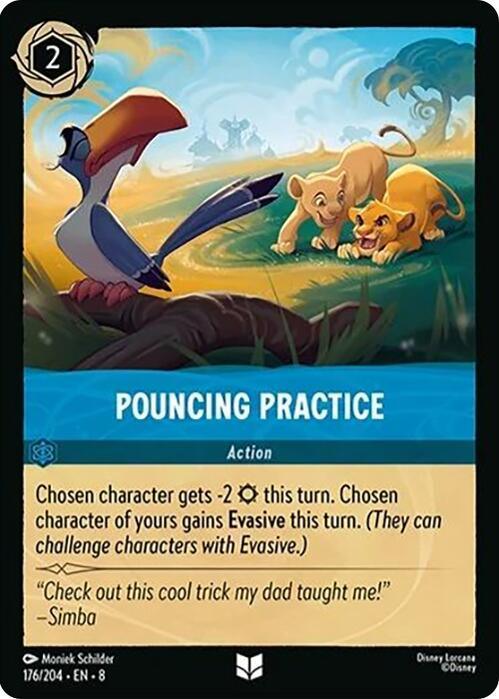  Pouncing Practice (176/204) [Reign of Jafar] - Trading Card World