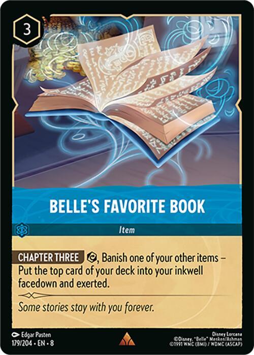  Belle's Favorite Book (179/204) [Reign of Jafar] - Trading Card World