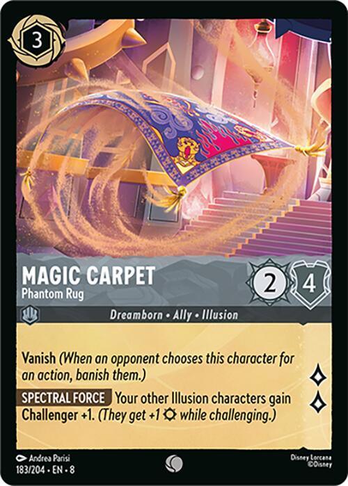  Magic Carpet - Phantom Rug (183/204) [Reign of Jafar] - Trading Card World