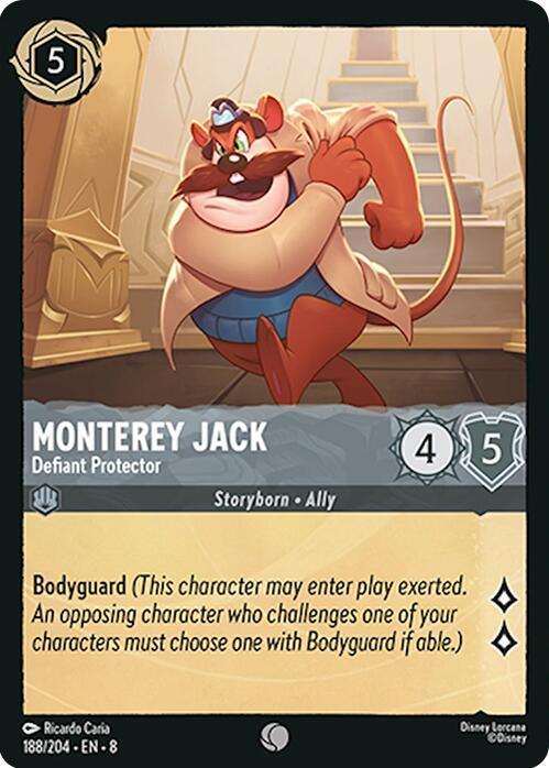  Monterey Jack - Defiant Protector (188/204) [Reign of Jafar] - Trading Card World