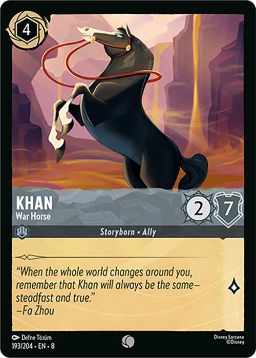  Khan - War Horse (193/204) [Reign of Jafar] - Trading Card World